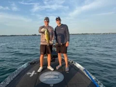 Fishing in Belle River, Canada