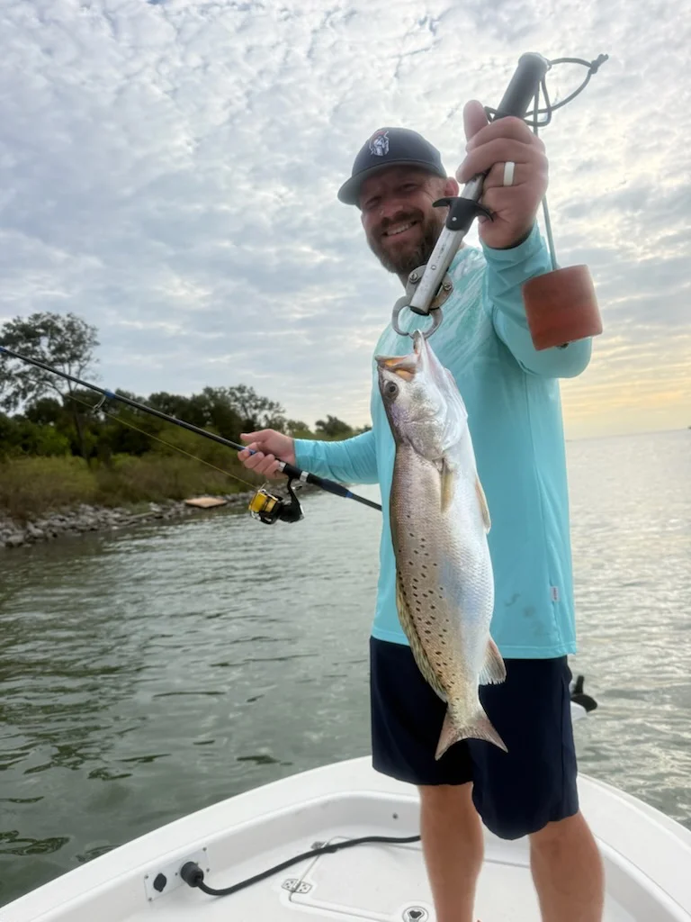 Fishing in Galveston, Texas