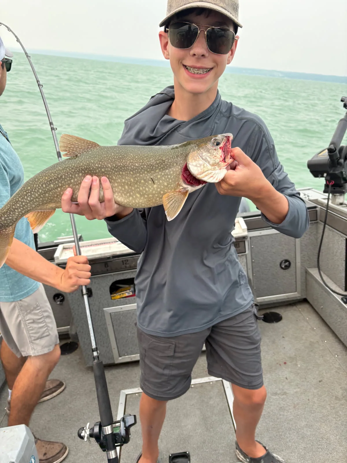 Fishing in Bridgeport, New York