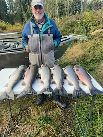 Fishing in Toledo, Washington