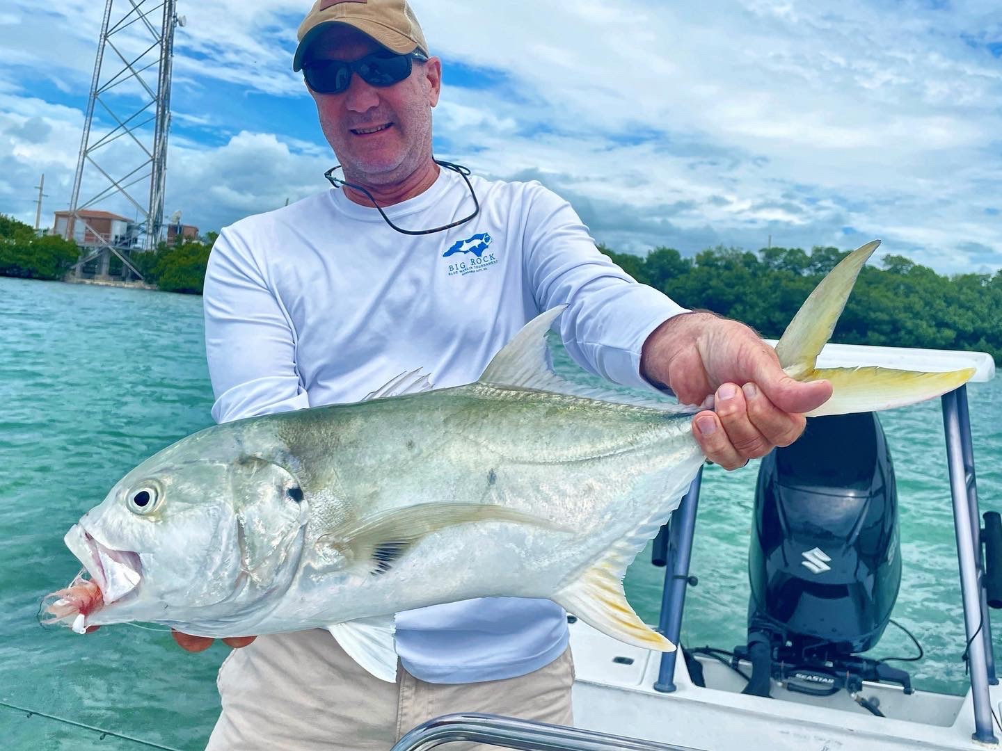 Redfish fishing in Tavernier, Florida