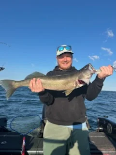 Fishing in Lakeside Marblehead, Ohio