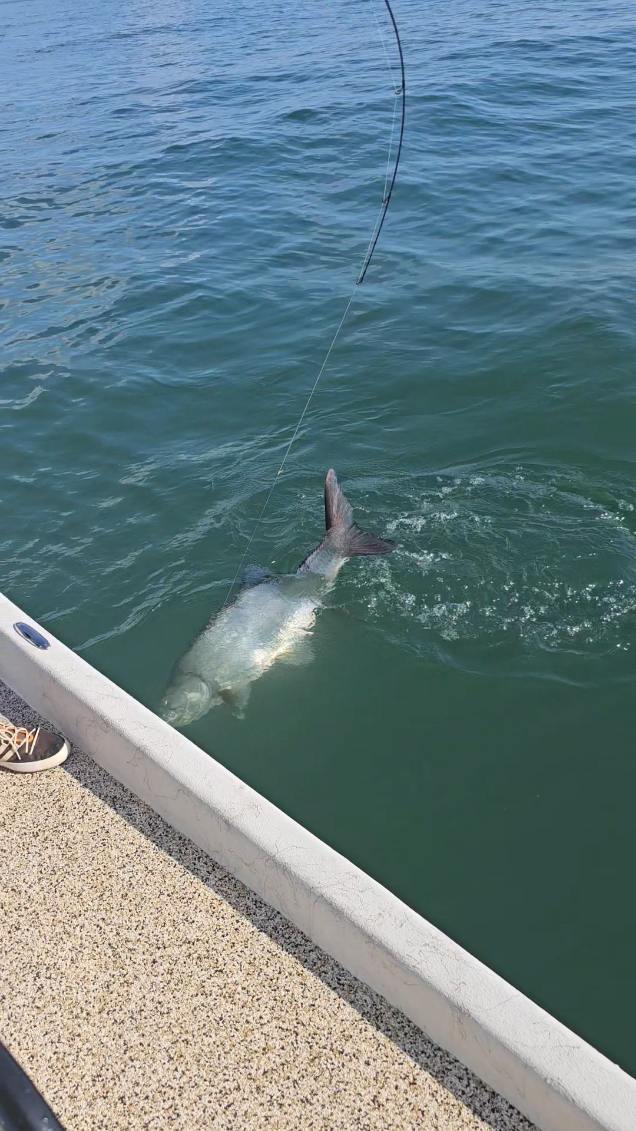 Fishing in Port O'Connor, Texas