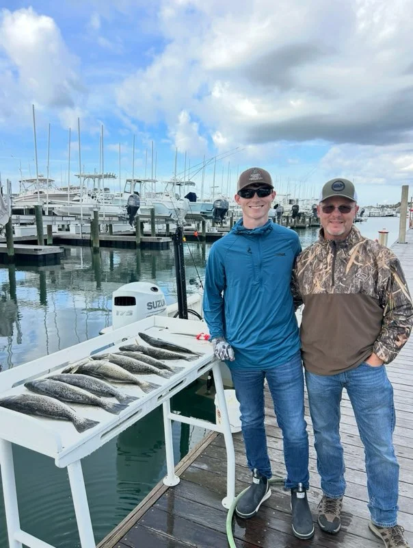 Fishing in Beaufort, North Carolina