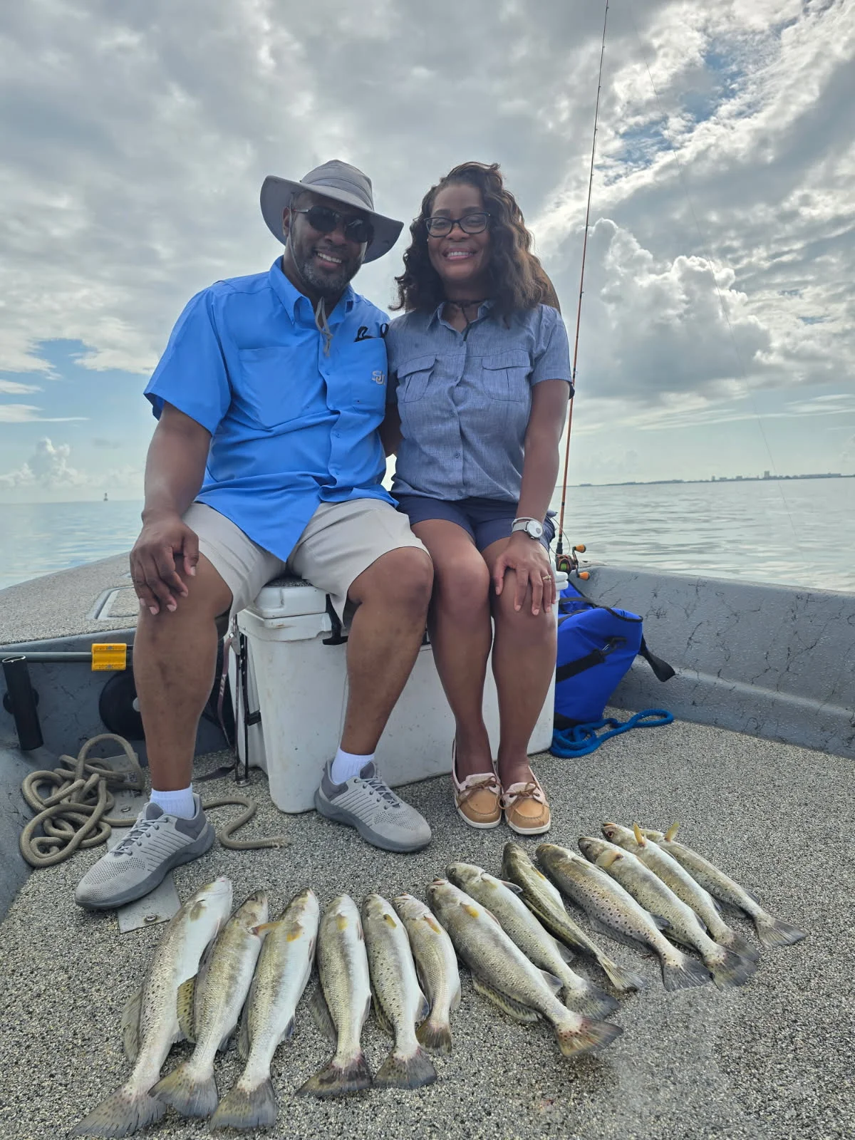 Fishing in Galveston, Texas