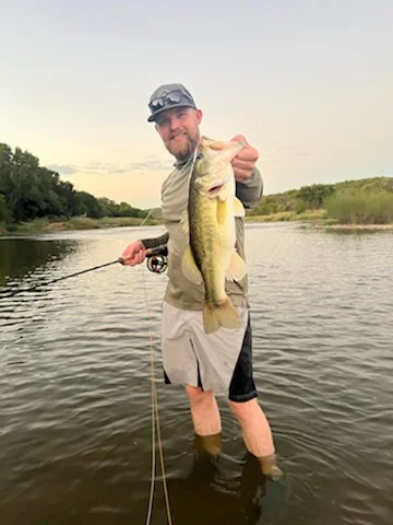 Largemouth Bass Fishing in Graford, Texas