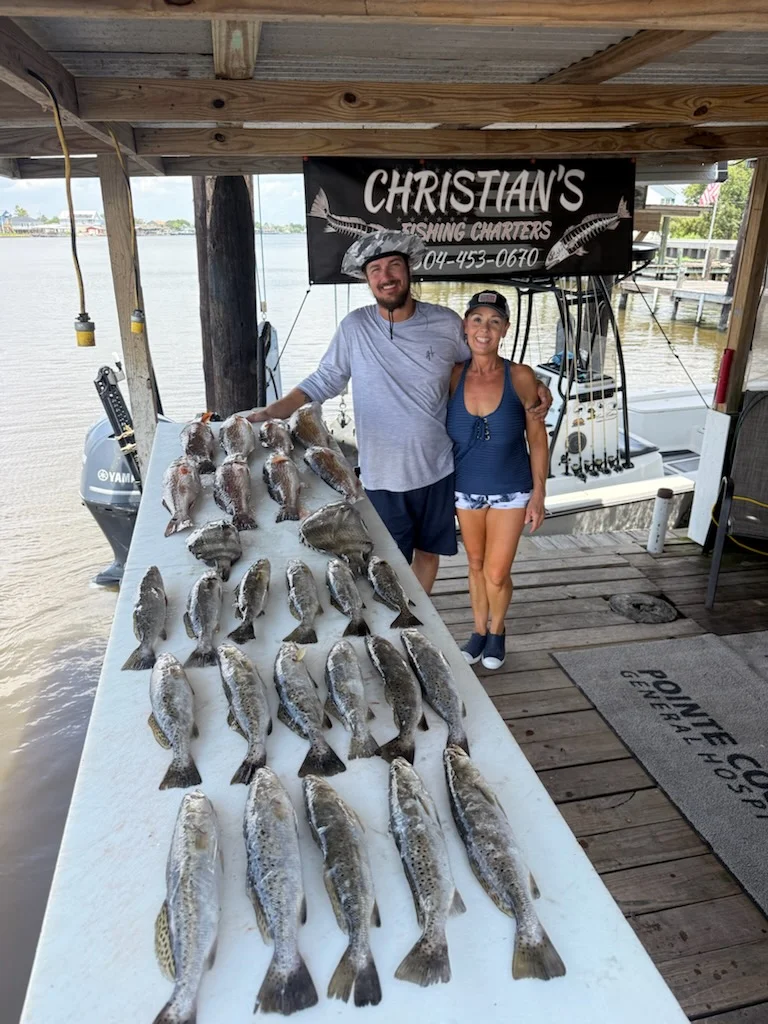 Fishing in Lafitte, Louisiana