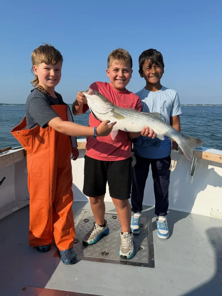 Fishing in Boston, Massachusetts