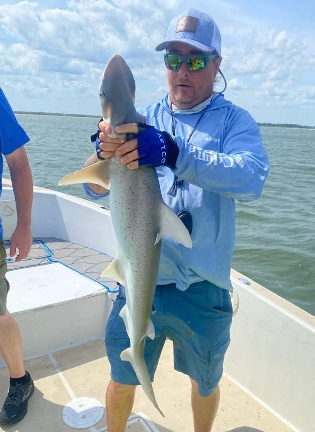 Bonnethead Shark Fishing in Folly Beach, South Carolina