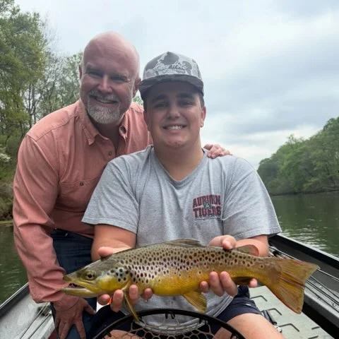 Fishing in Roswell, Georgia