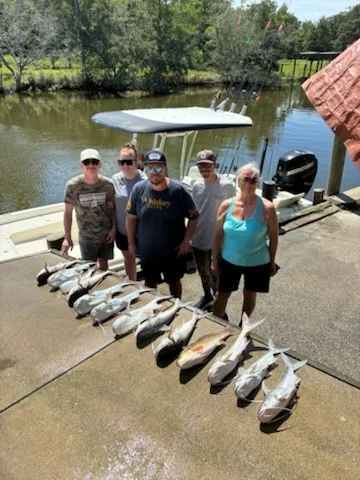 Fishing in Bon Secour, Alabama