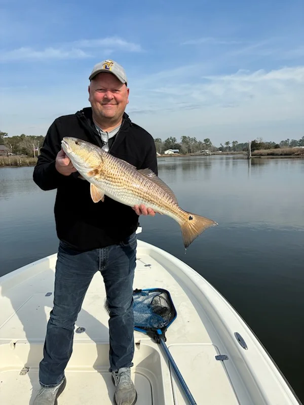 Fishing in Bon Secour, Alabama
