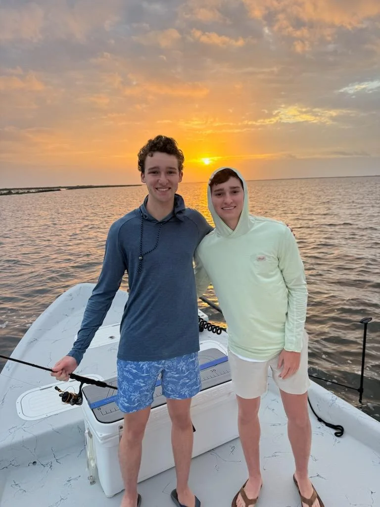 Fishing in Port O'Connor, Texas