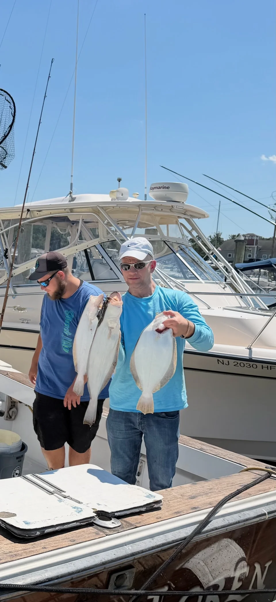 Fishing in Keyport, New Jersey