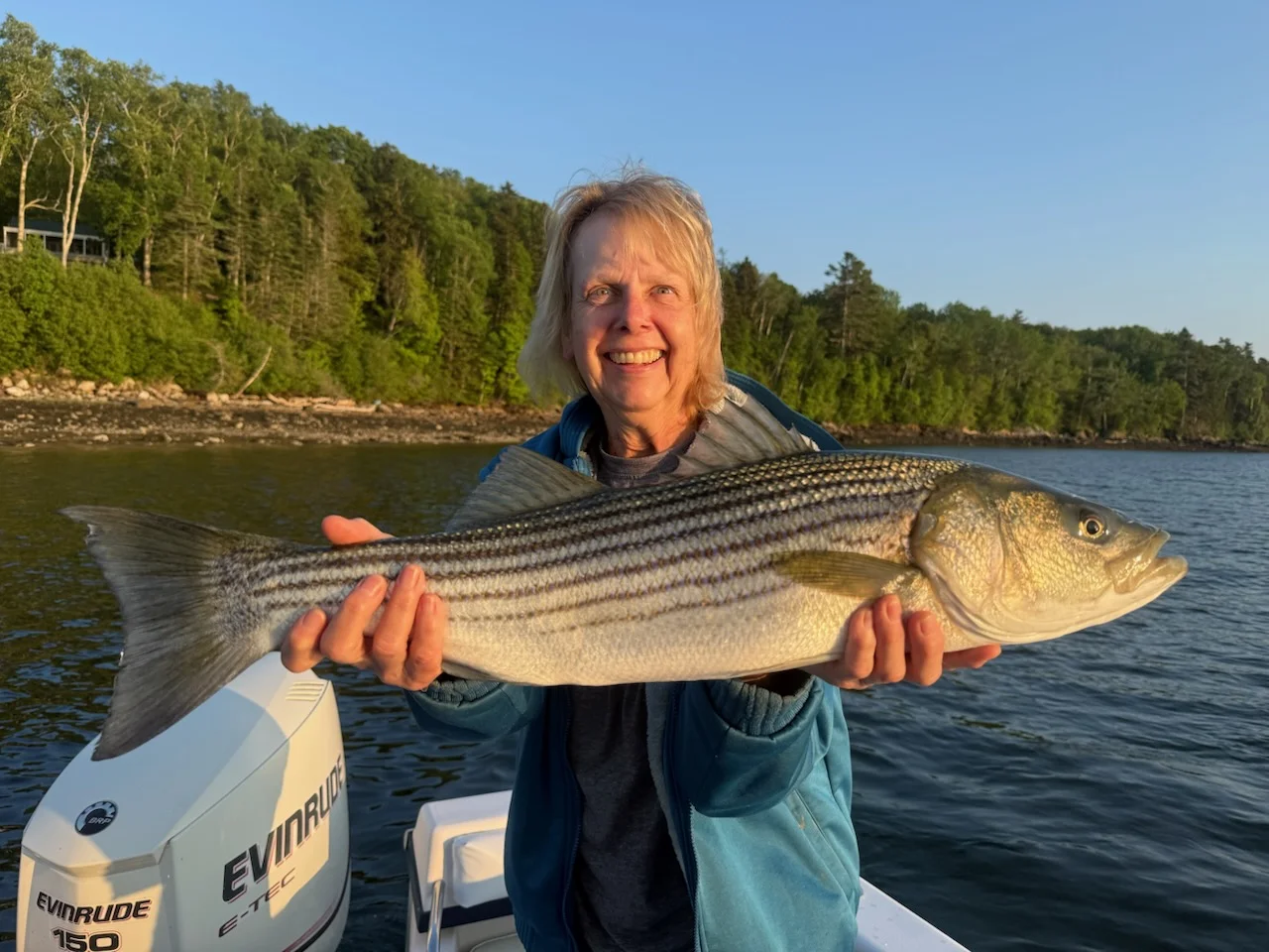 Fishing in Brunswick, Maine