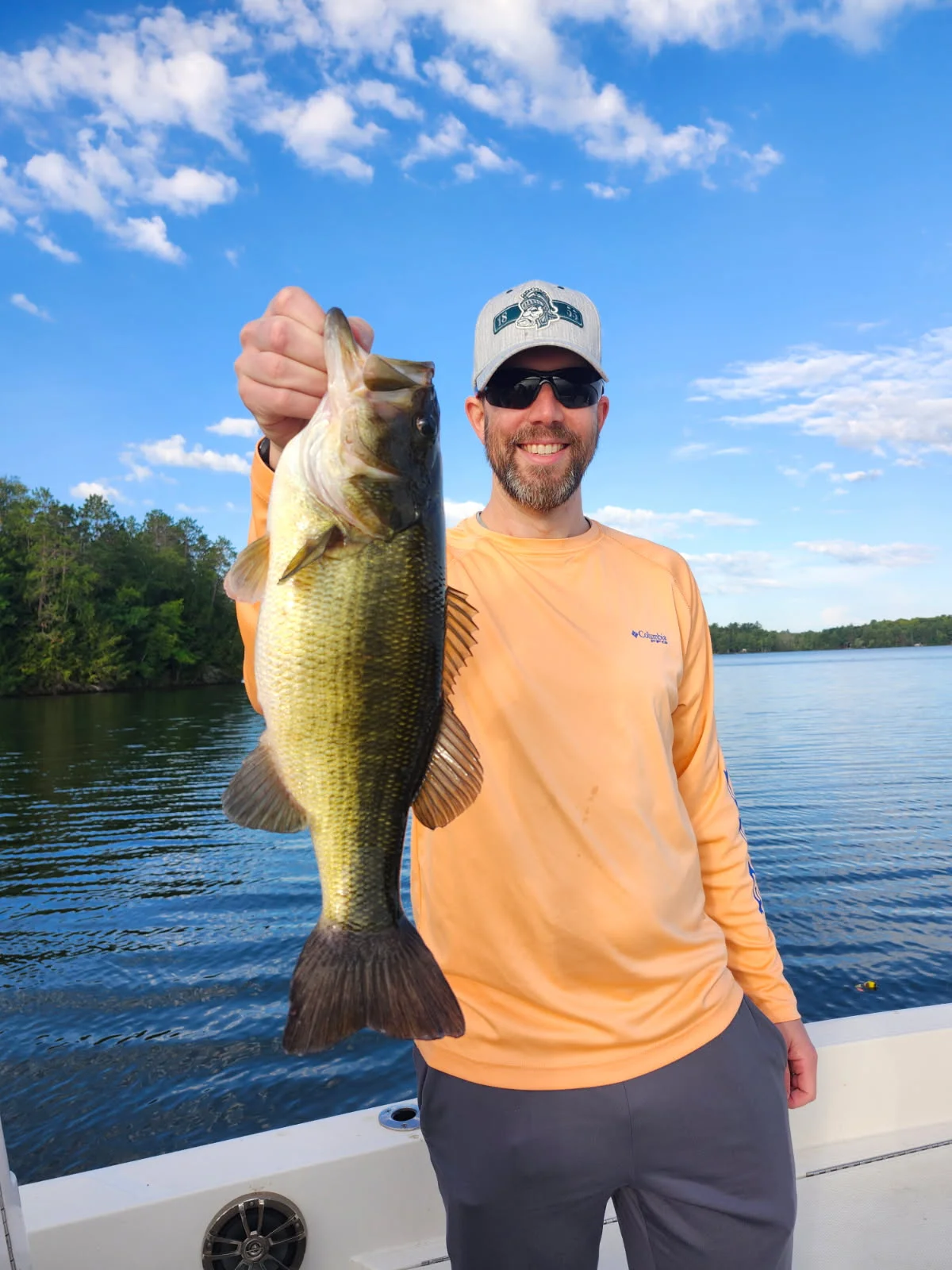 Fishing in Woodruff, Wisconsin