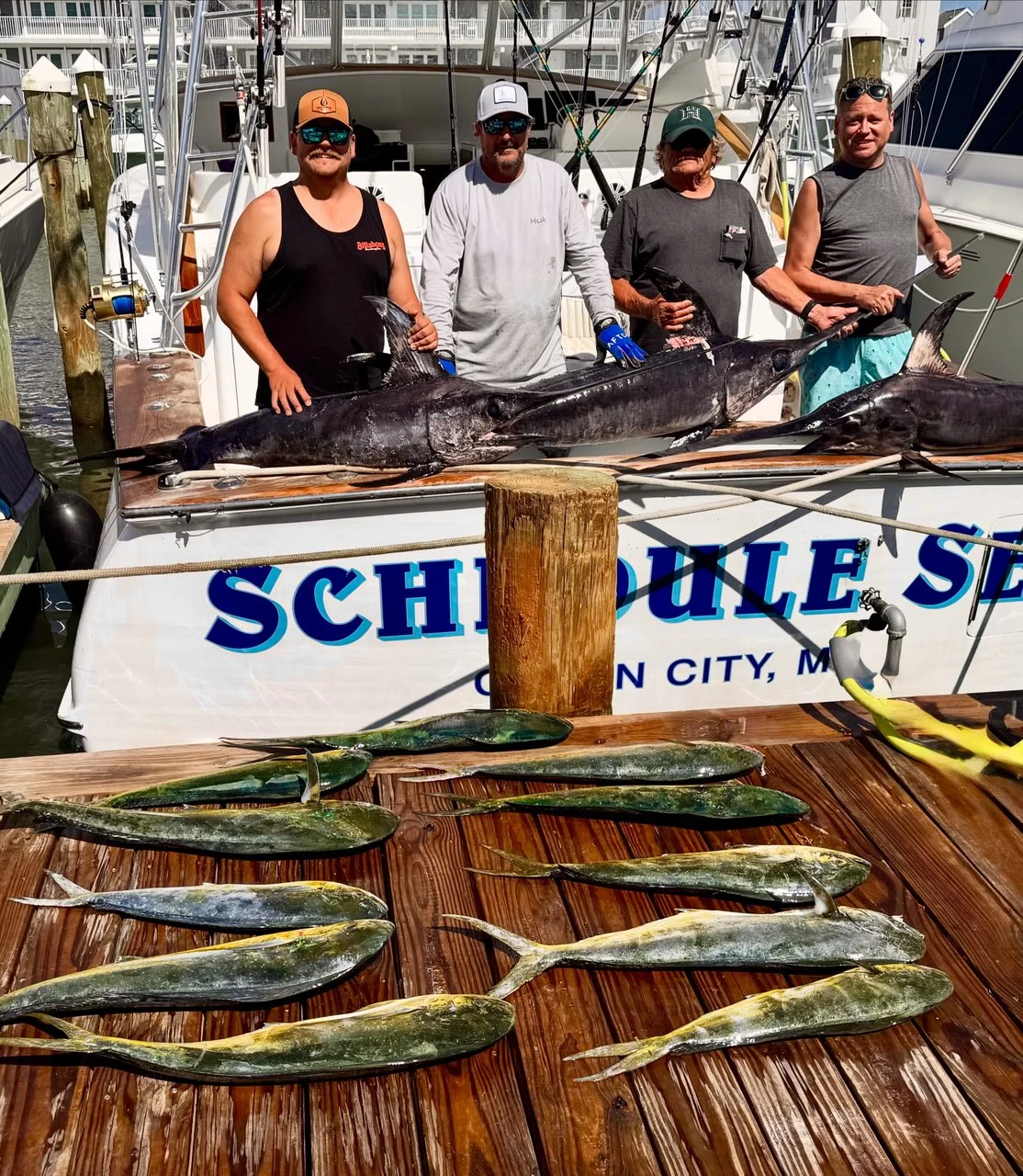 Fishing in Hatteras, North Carolina