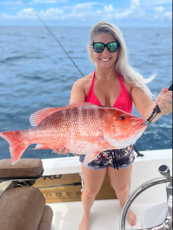 Flounder fishing in Little River, South Carolina