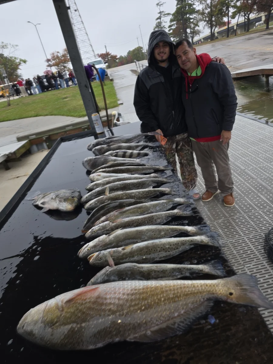 Fishing in Galveston, Texas