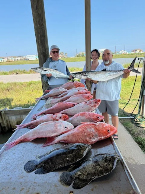 Fishing in Lake Jackson, Texas