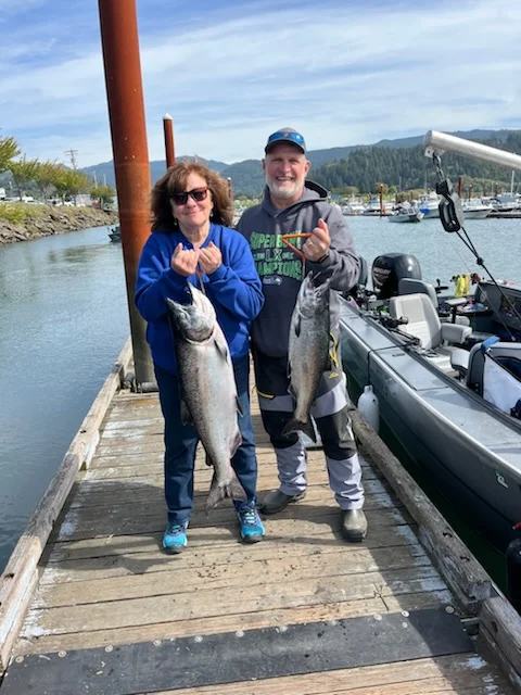 Fishing in Garibaldi, Oregon