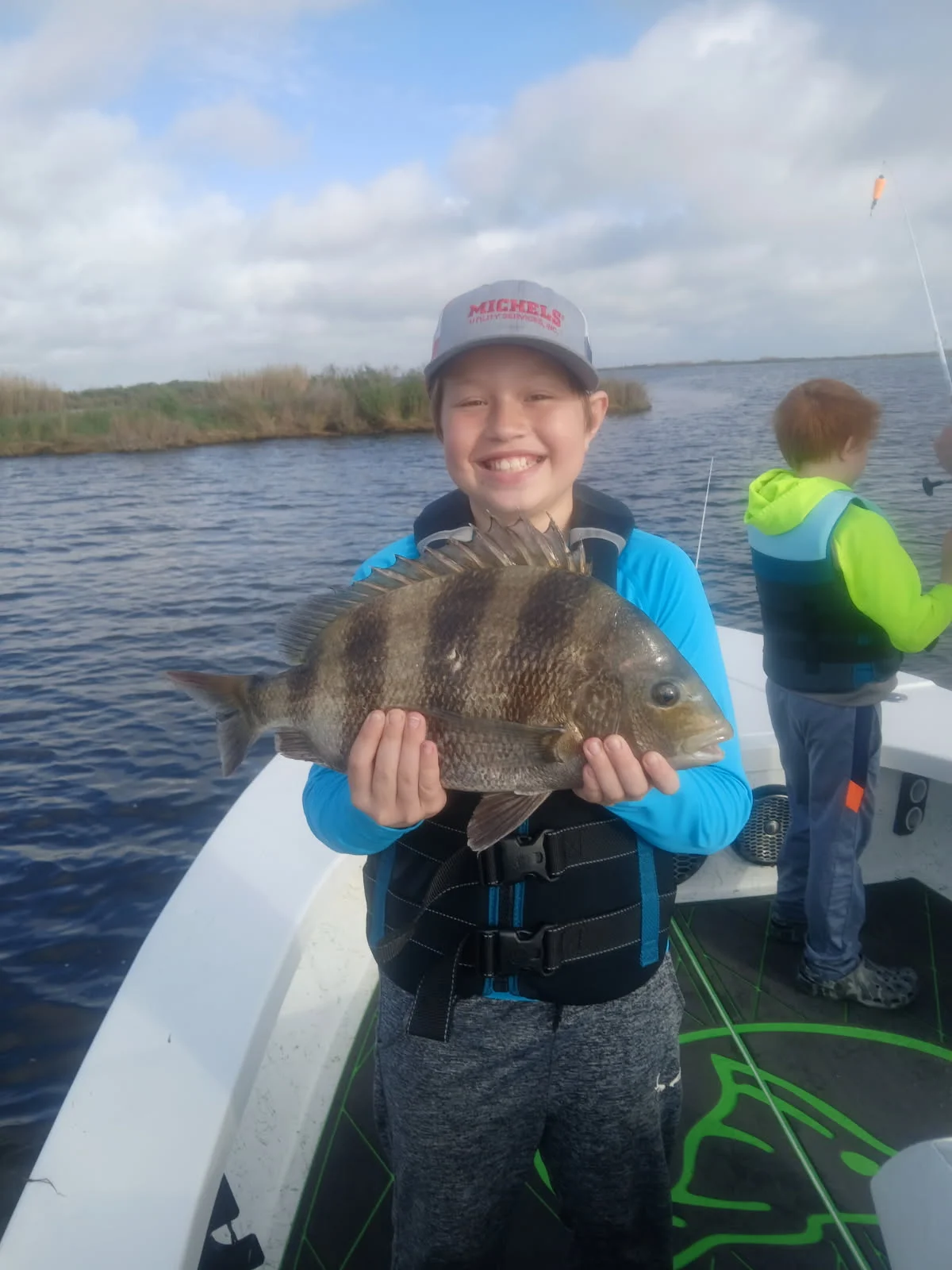 Fishing in Lafitte, Louisiana