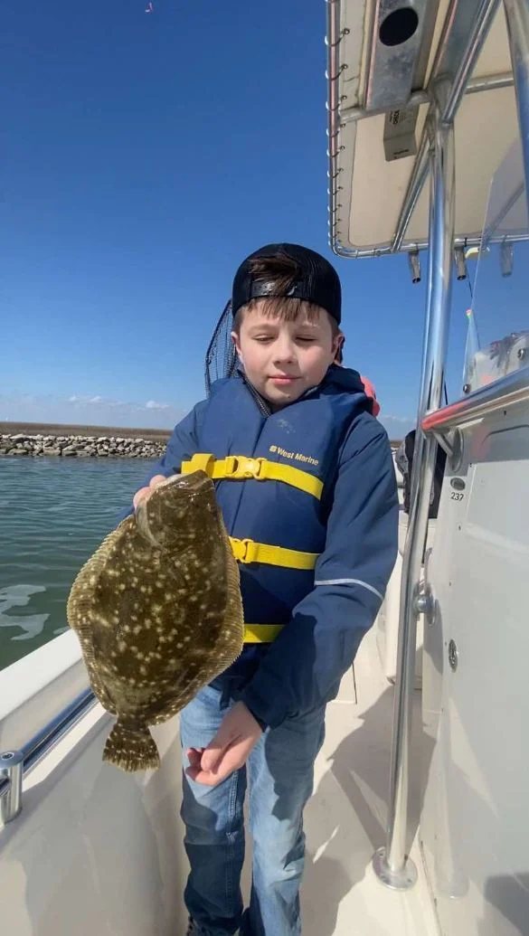 Fishing in Galveston, Texas