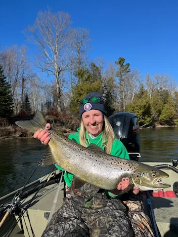Fishing in Stanwood, Michigan
