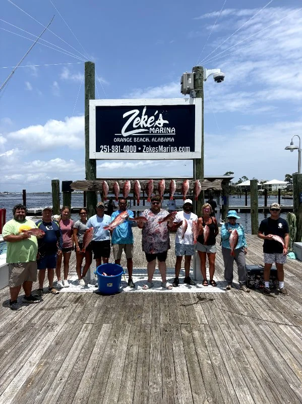 Fishing in Orange Beach, Alabama