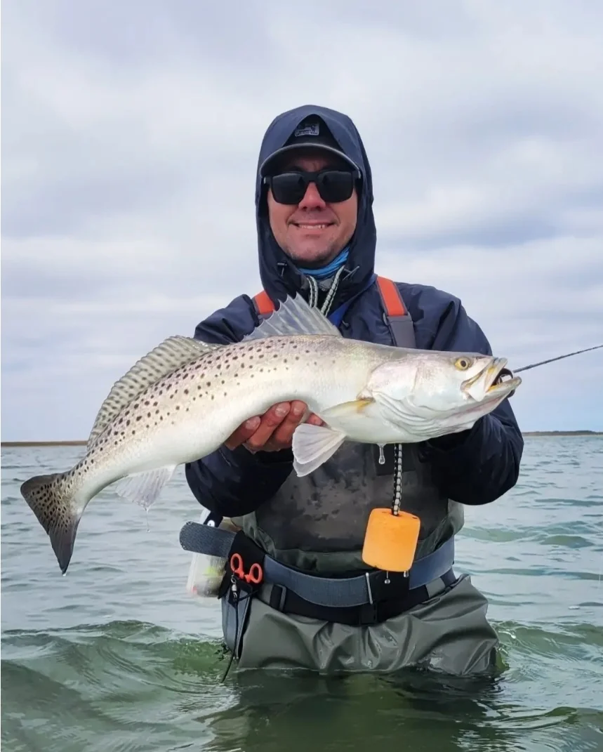 Speckled Trout Fishing in Port O'Connor, Texas