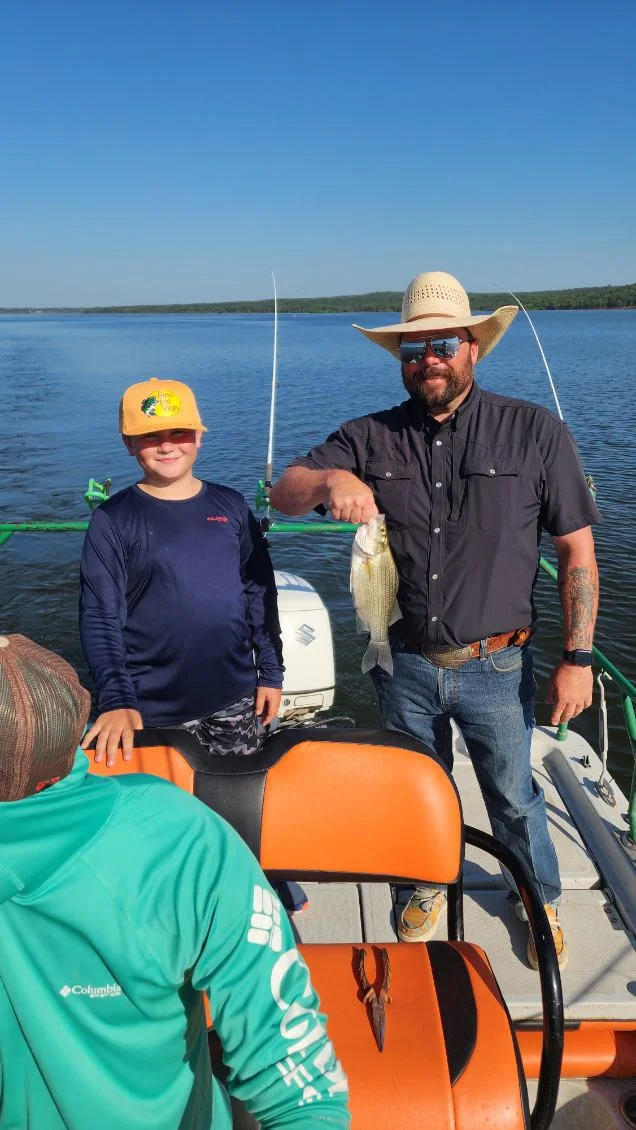 Fishing in Chouteau, Oklahoma