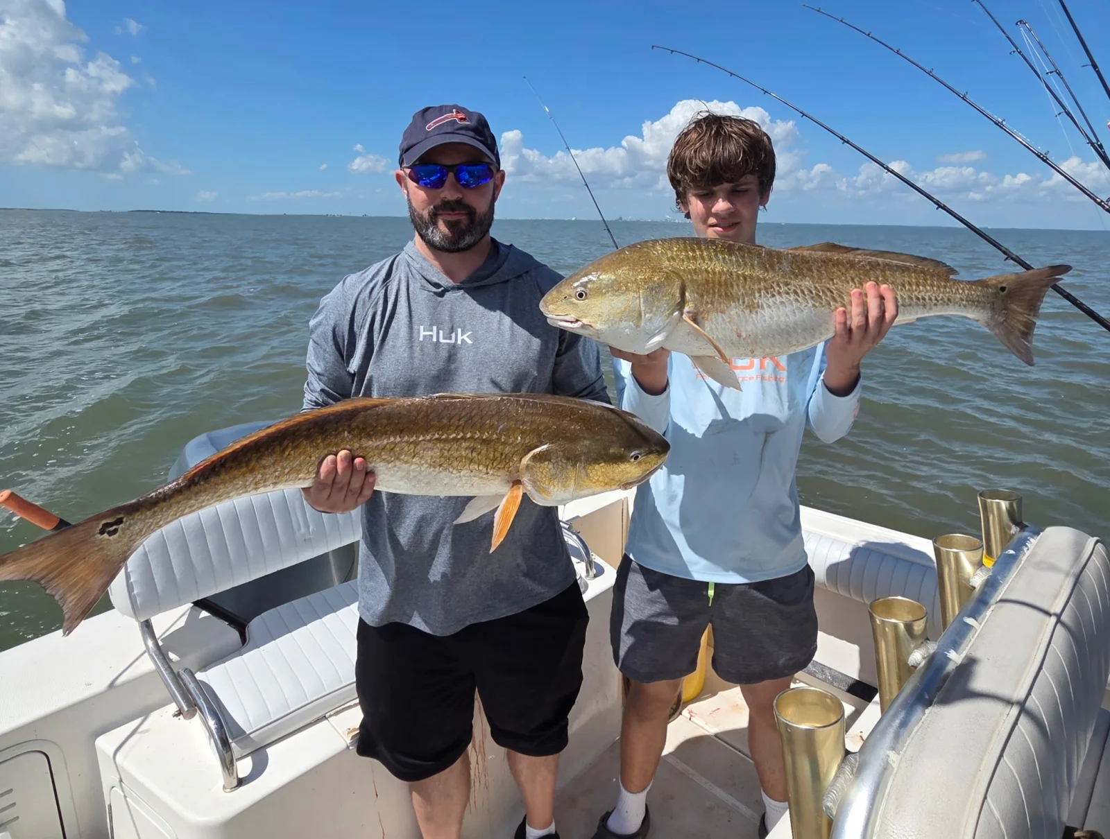 Fishing in Galveston, Texas
