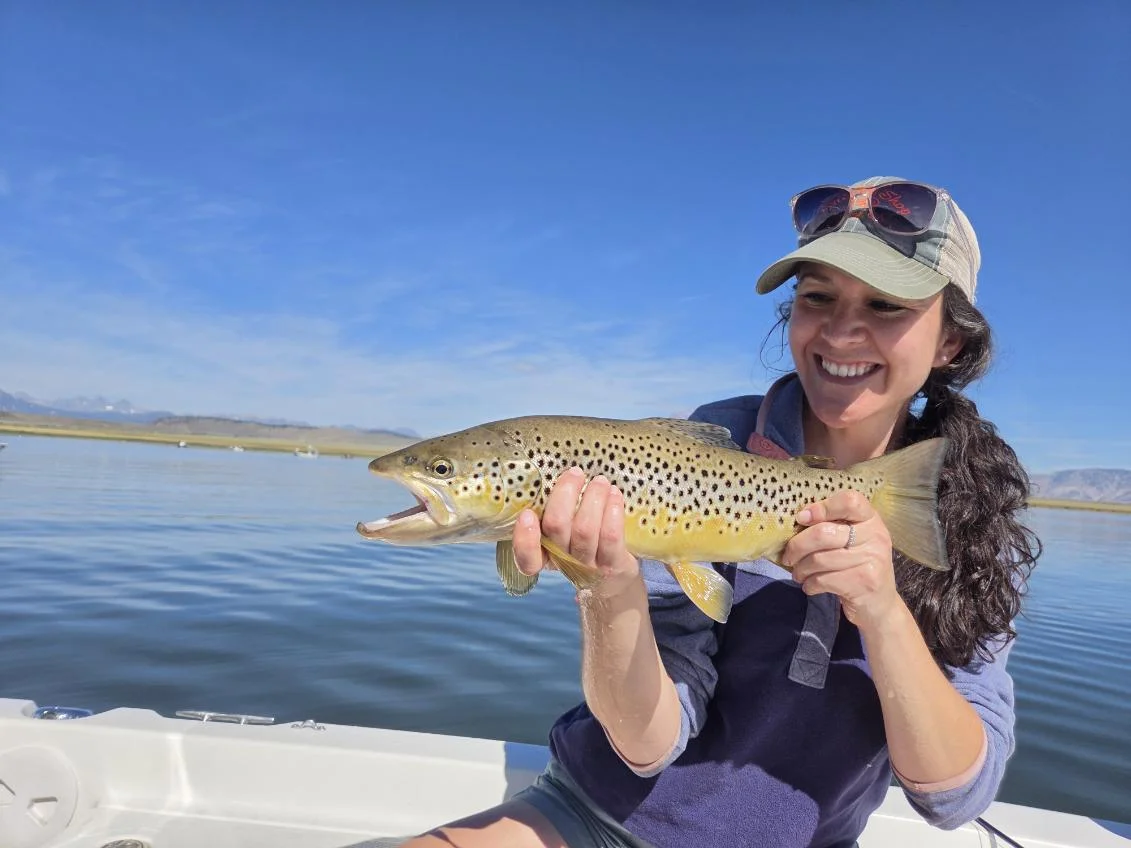 Fishing in Mammoth Lakes, California