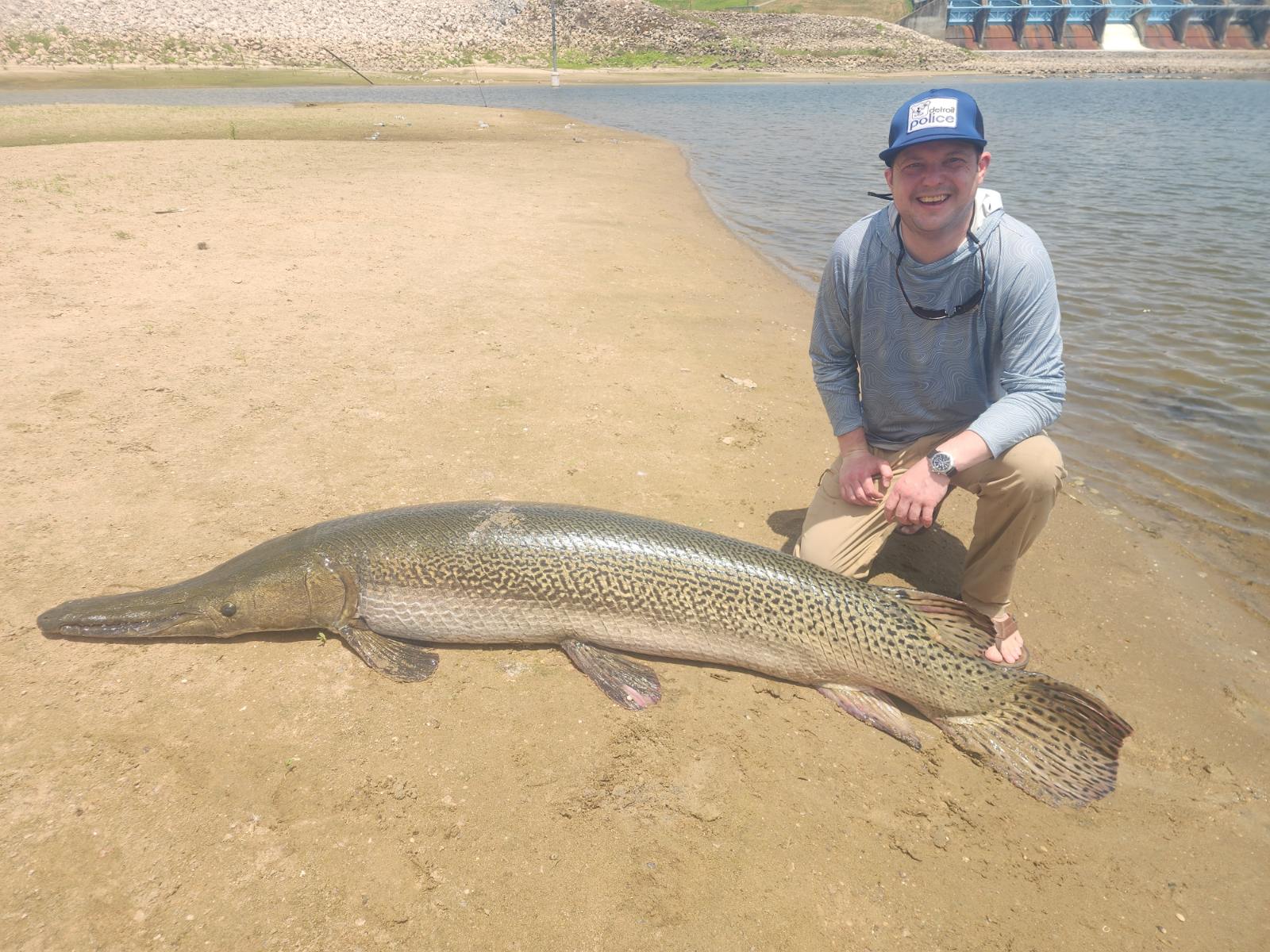 Fishing in Coldspring, Texas