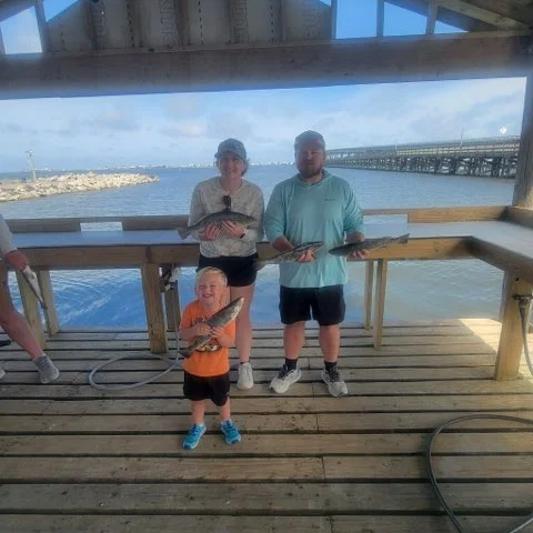 Fishing in Grand Isle, Louisiana