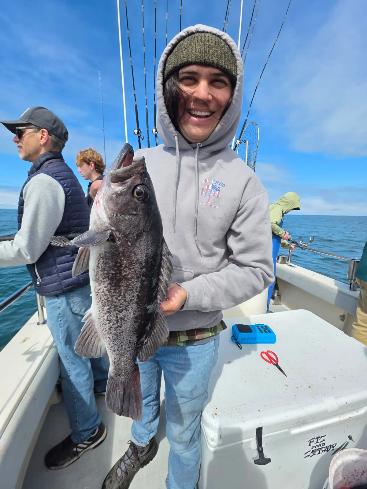 Fishing in Bodega Bay, California