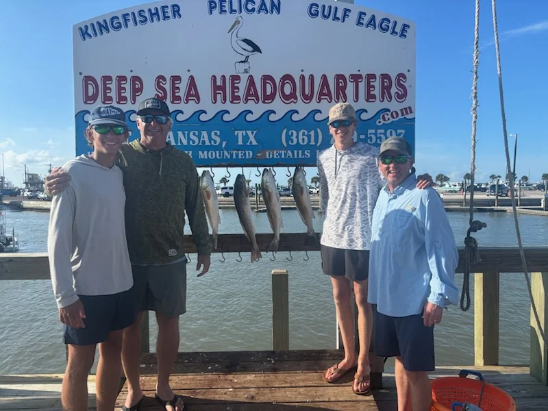 Fishing in Port Aransas, Texas
