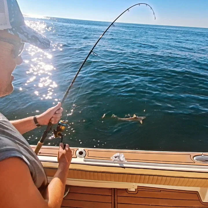 Fishing in Wanchese, North Carolina