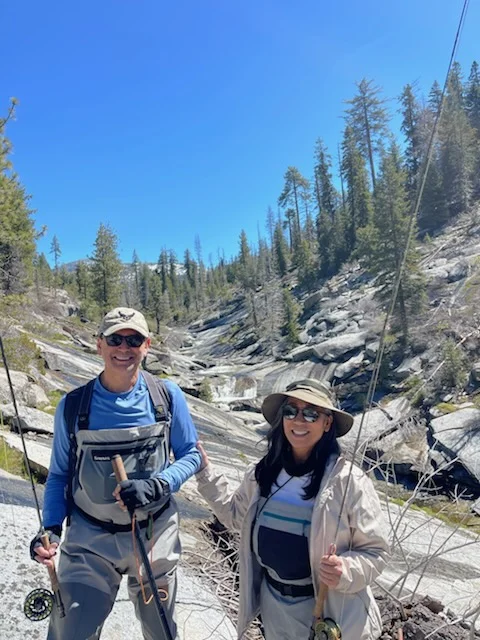 Fishing in Hume, California