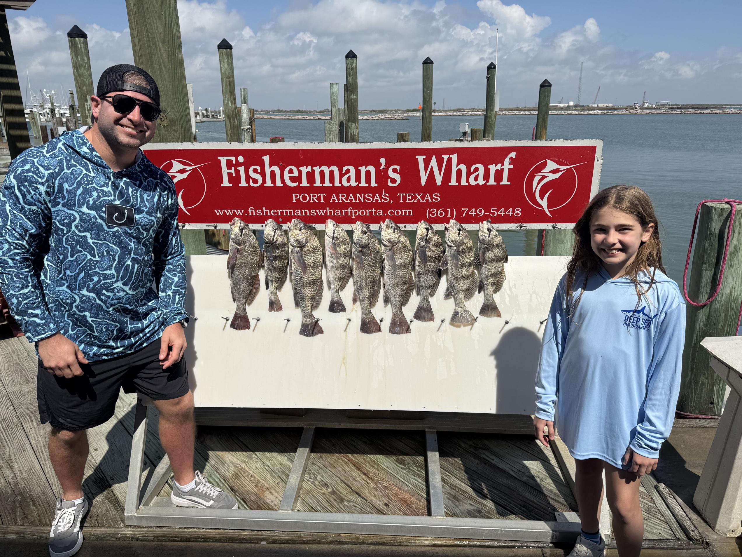 Fishing in Port Aransas, Texas
