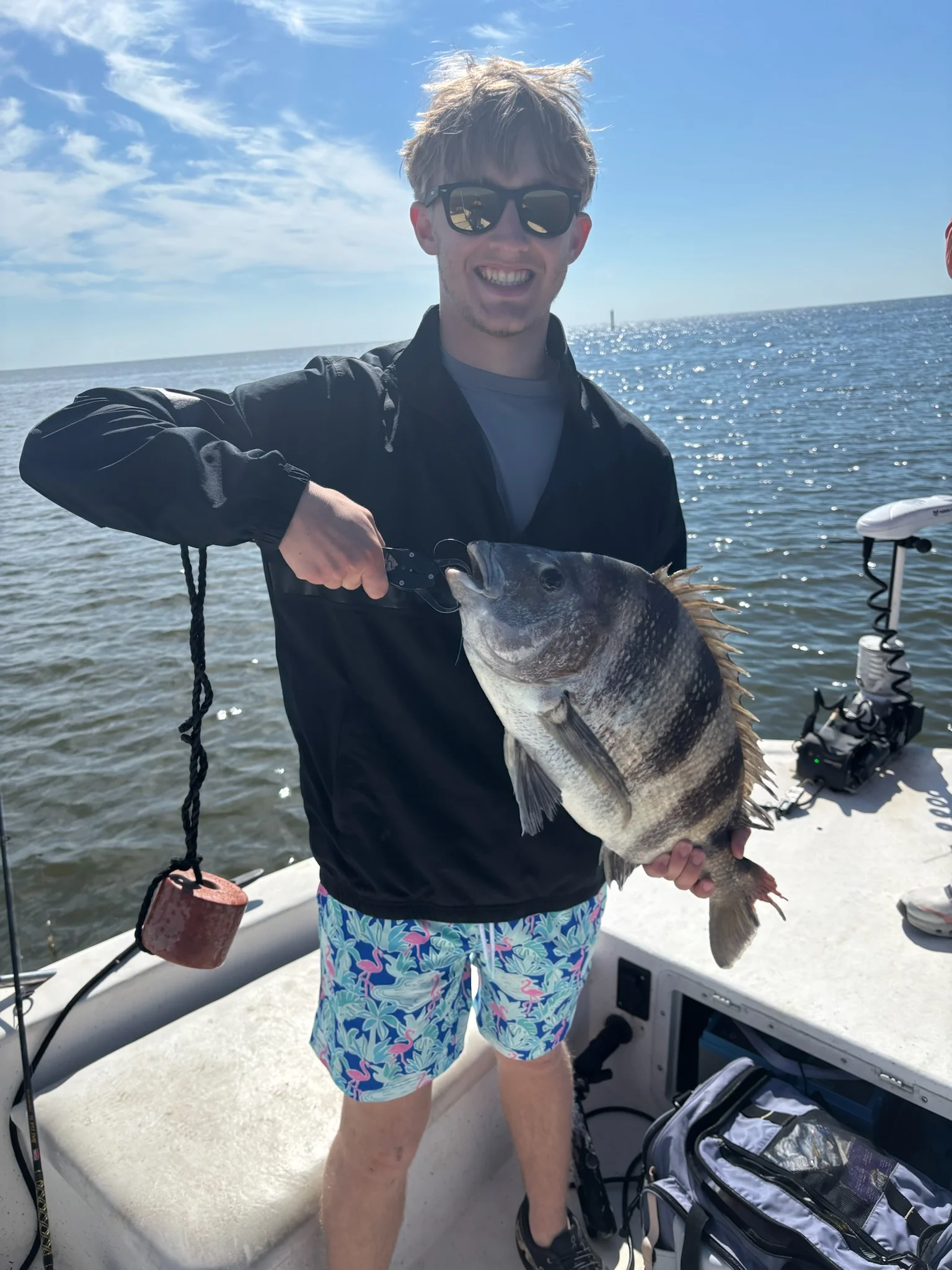 Fishing in Bay St. Louis, Mississippi