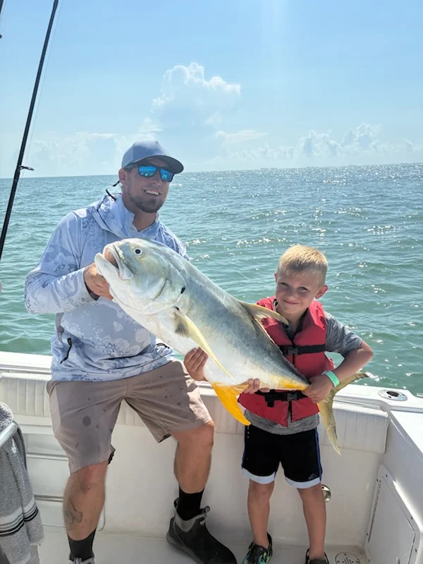Fishing in Galveston, Texas