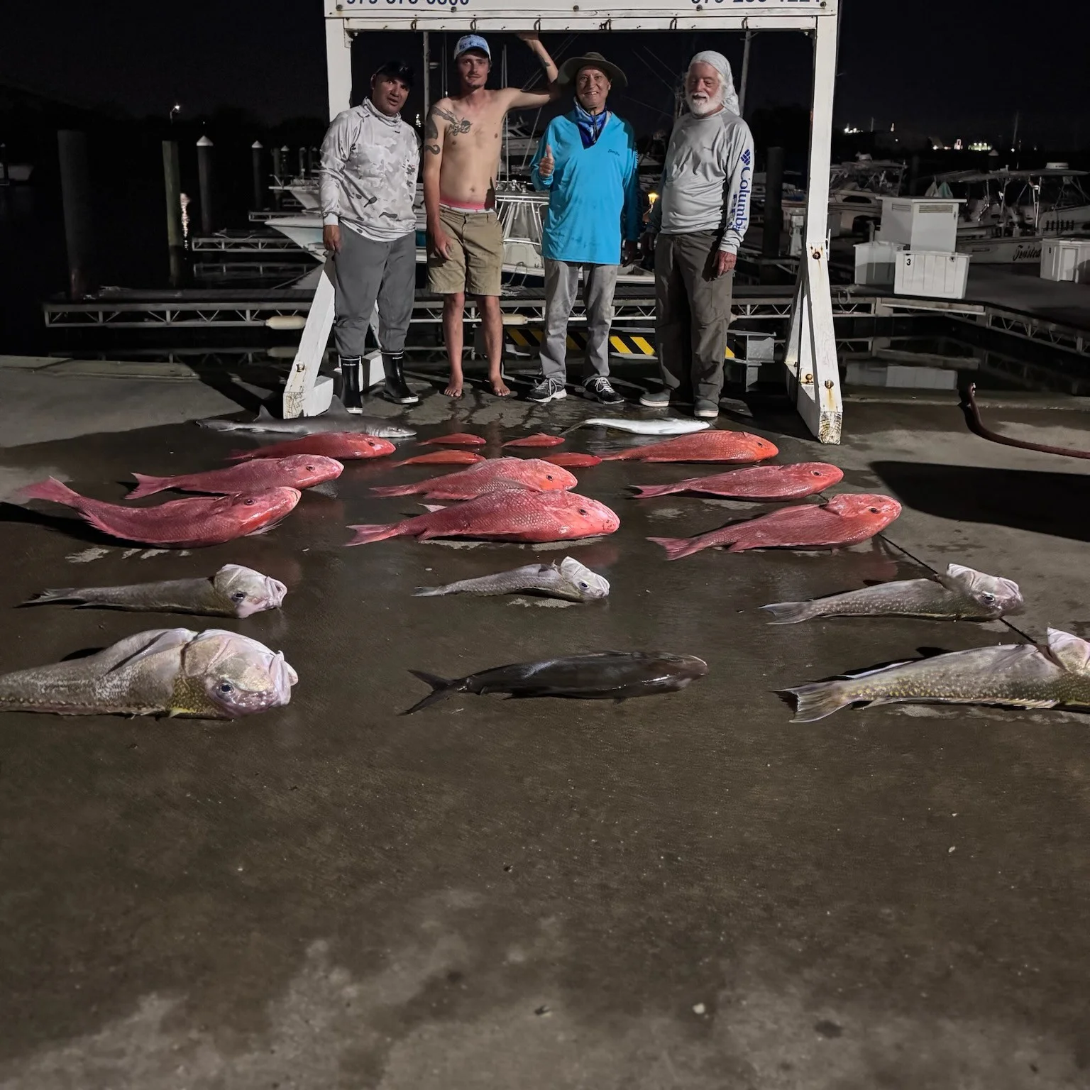 Fishing in Freeport, Texas