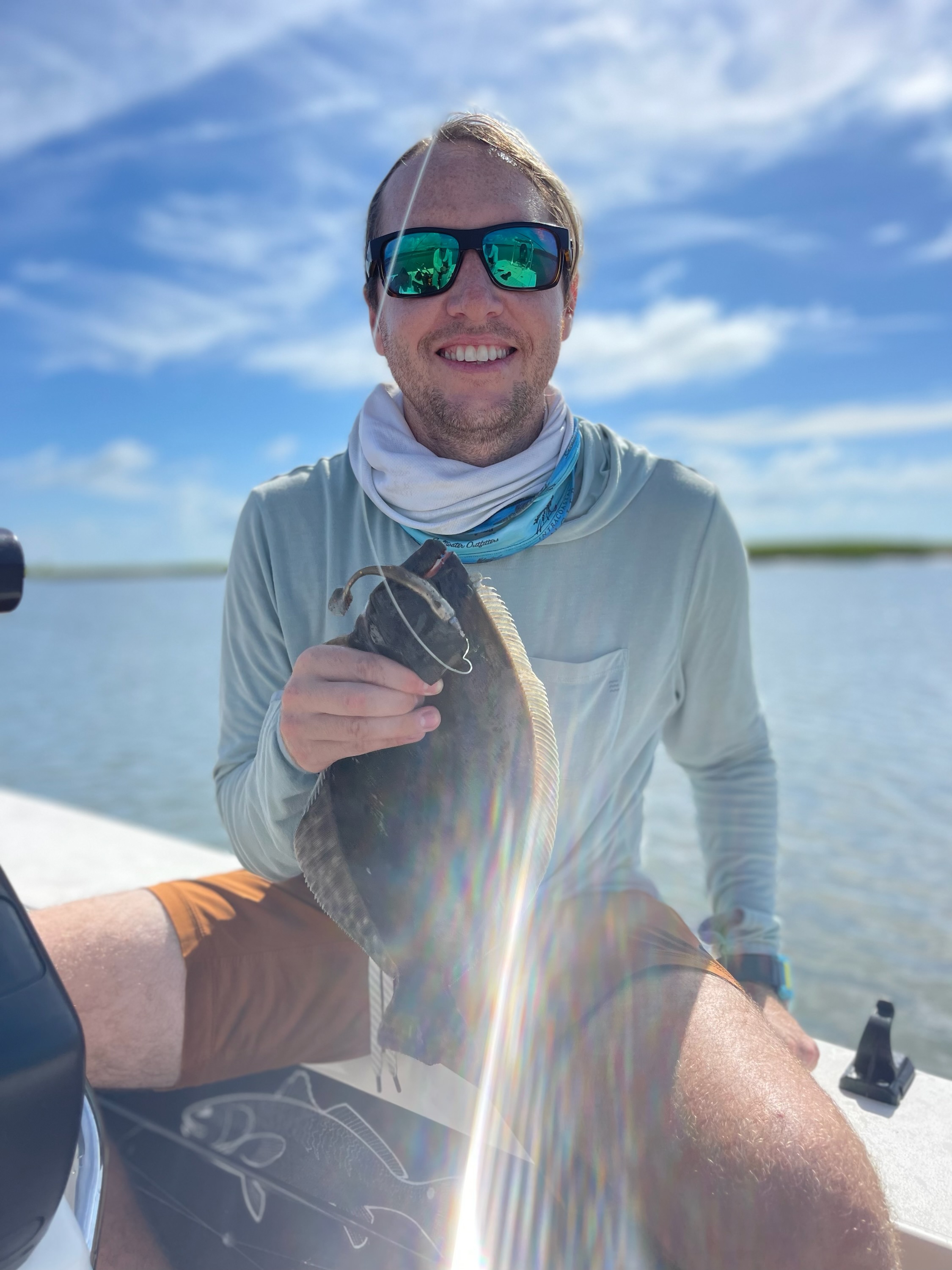Redfish fishing in Wrightsville Beach, North Carolina, USA