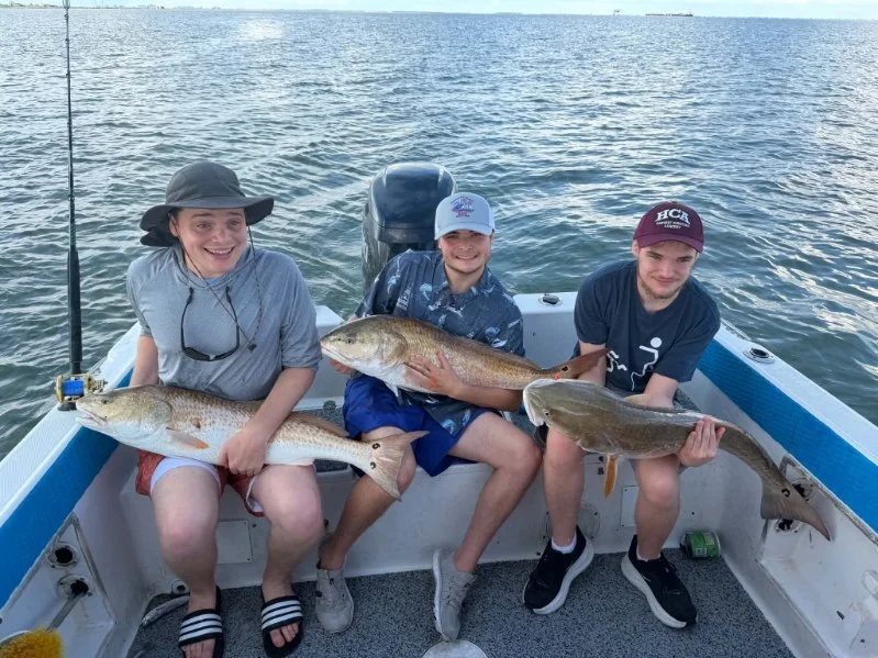 Fishing in Hitchcock, Texas
