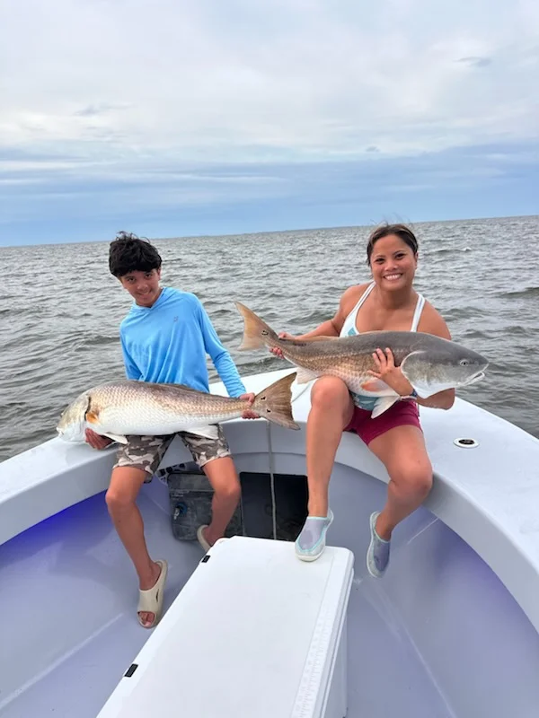 Fishing in Wanchese, North Carolina