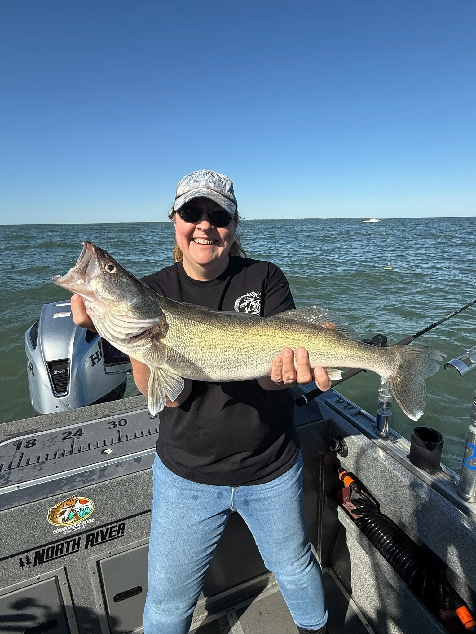 Fishing in Lakeside Marblehead, Ohio