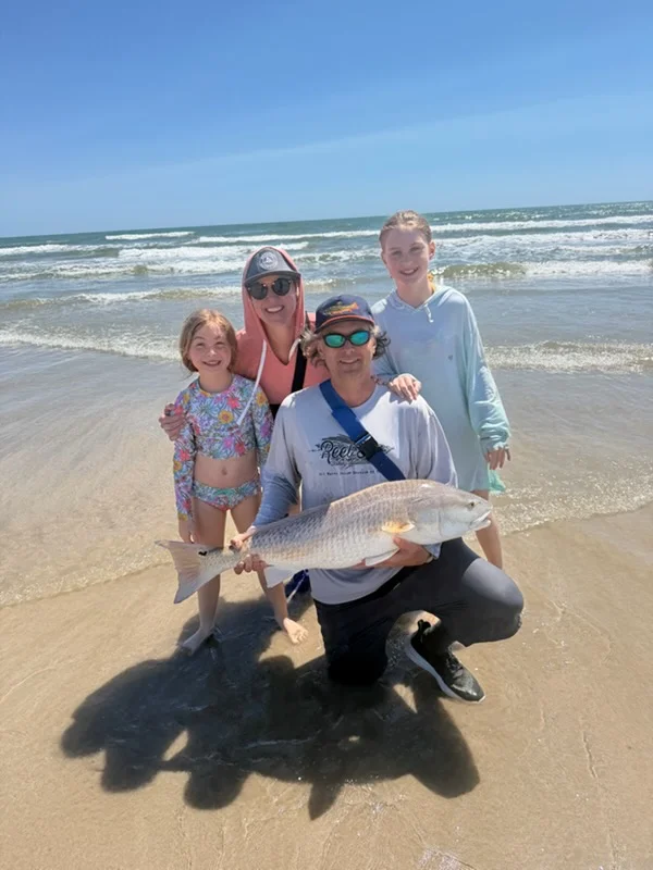 Fishing in Rockport, Texas