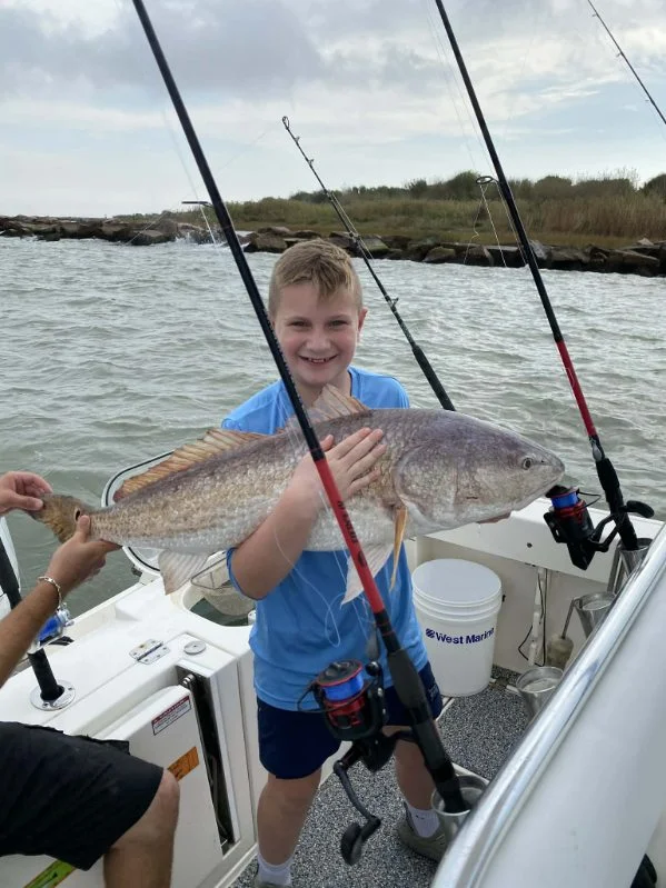 Fishing in Hitchcock, Texas