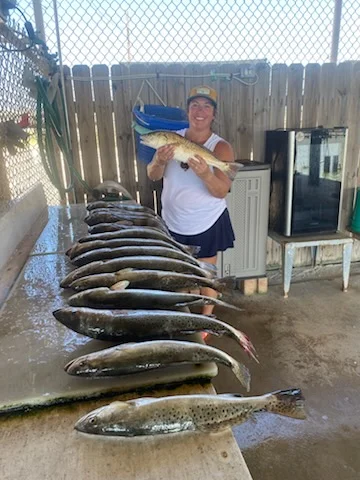 Fishing in Rockport, Texas